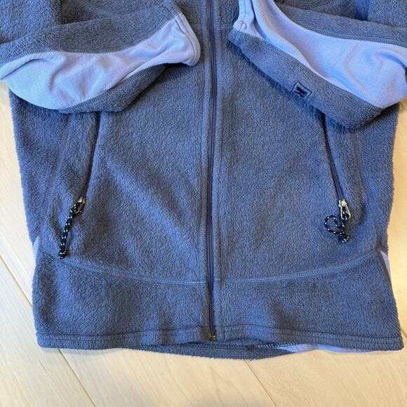Patagonia R2 Fleece Jacket Women's Large Blue Purple Full Zip Outerwear - Picture 5 of 9